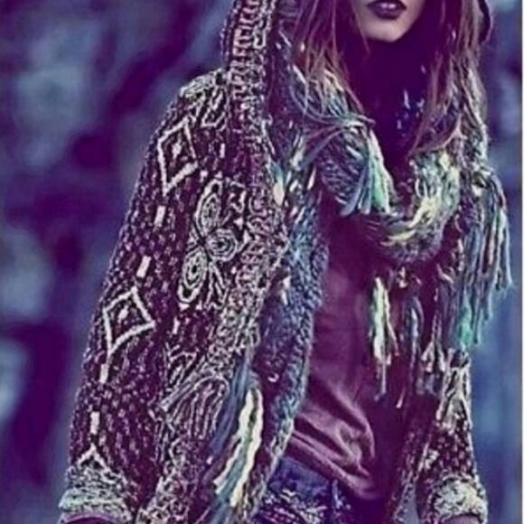 Free People Kai Pom XS Cardigan Sweater - Picture 13 of 14